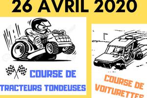 COURSE TRACTEURS TONDEUSES et VOITURETTES