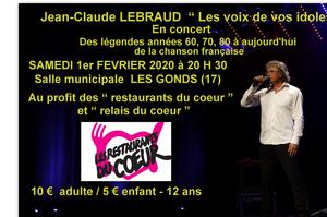 photo LES RESTOS EN CHOEURS avec Jean-Claude LEBRAUD