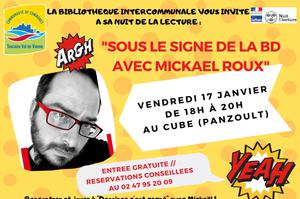 photo Sous le signe de la BD avec Mickaël Roux