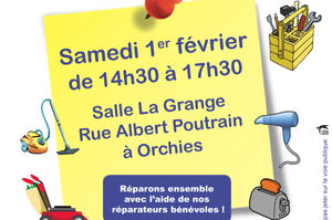photo REPAIR CAFE ORCHIES