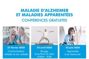 CONFERENCES MALADIE D'ALZHEIMER