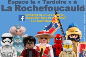 photo exposition Lego et playmobil à la Rochefoucauld
