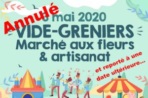 photo MARCHE AUX FLEURS ET VIDE GRENIER GEANT [ANNULE reporté à une date ultérieure]