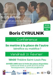 CONFÉRENCE BORIS CYRULNIK