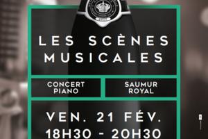Le Pianiste Alexandre Galène en Concert dans les Caves Ackerman de Saumur