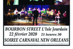 CONCERT COMBO JAZZ 124 AU BOURBON STREET A L'ISLE JOURDAIN 32