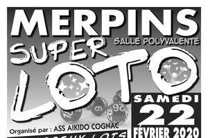 Super loto à Merpins  samedi 22 février 2020 à 21h0
