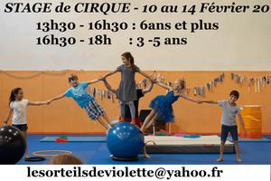 Stage de cirque enfant Sète