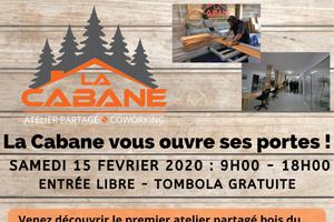 photo La Cabane - atelier bois - portes ouvertes / tombola gratuite