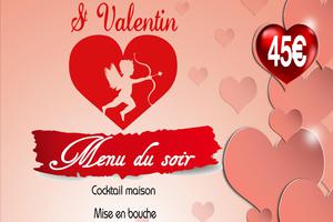 Dîner spécial Saint Valentin