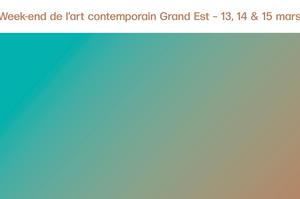 photo Week-end de l'art contemporain Grand Est 2020