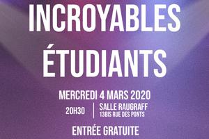 photo Incroyables Étudiants - deuxième édition