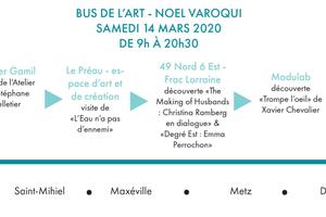 Bus de l'art - samedi 14 mars 2020