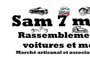 Rassemblement auto moto et marché artisanal et associatif en salle 