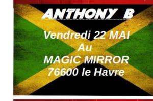 Concert ANTHONY B Hommage à BOB MARLEY AND THE WAILERS