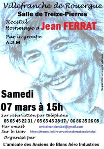 photo Concert ''Hommage à Jean FERRAT