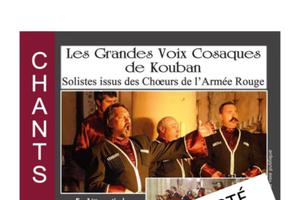 Attention ! Concert reporté : Les Grandes Voix Cosaques de Kouban