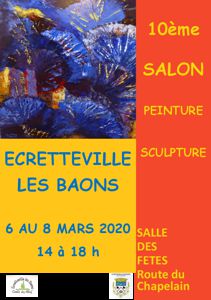 10ème salon de peinture et sculpture d'Ecretteville les Baons