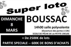 super loto BOUSSAC CREUSE