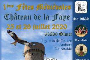 photo Fêtes Médiévales au Château de la Faye