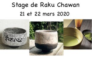 Stage Raku Chawan avec une dégustation de thé Matcha