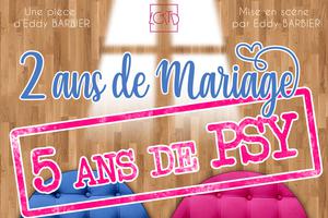 photo 2 ans de mariage, 5 ans de psy