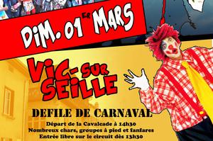 Carnaval du Saulnois 2020 à Vic sur Seille
