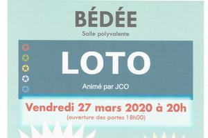 super loto à Bédée vendredi 27 mars avec JCO