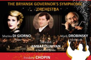 Concert du Bryansk governor's Symphony Orchestra, Russie