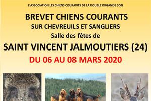 photo Brevet de chasse chiens courants