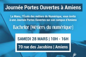 Portes Ouvertes à l'école des métiers du numérique + ateliers