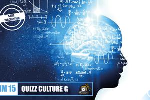 Quizz Culture G