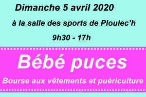 photo bébé puces, bourse aux jouets, bourse à la puériculture, bourse aux vetements