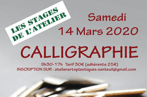 photo Stage calligraphie