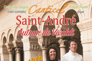 photo Concert solidaire et généreux à l’Abbatiale de Saint-André  Les « Chants de Lumière » de Canticel : un sourire à la vie