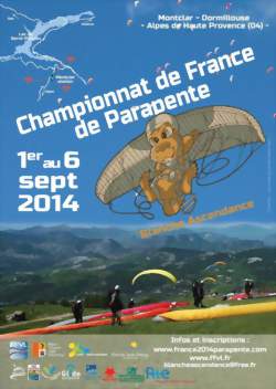 Championnat de France de Parapente 2014