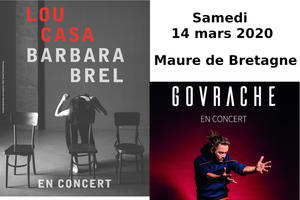 Lou CASA et GOVRACHE en concert