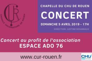Concert au profit de l'association Espace Ado 76