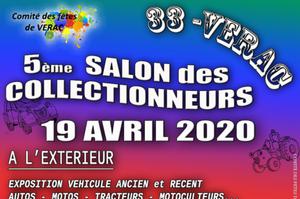 annulé 5ième SALON DES COLLECTIONNEURS à VERAC (33)