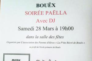 Soirée paella avec dj