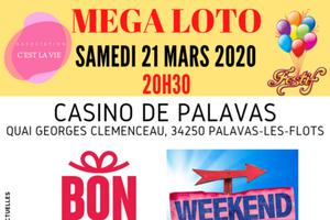 MEGA LOTO FESTIF - ENSEMBLE CONTRE LA MUCOVISCIDOSE