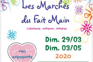 Marché du fait main 29 Mars 2020