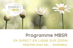 Méditation pleine conscience - Programme MBSR en ligne