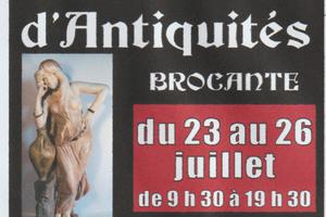 salon d'antiquités brocante