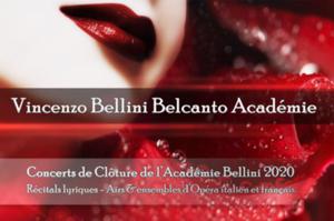 Vincenzo Bellini Belcanto Académie: Concerts de Clôture