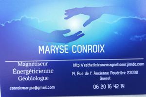 photo Maryse Conroix Magnétiseuse
