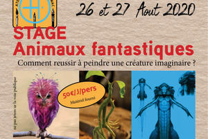 Stage Acrylique Animaux fantastiques