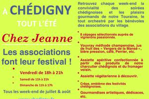 CHEZ JEANNE : les associations font la fete