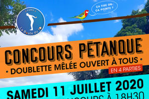 Concours pétanque