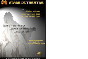 photo STAGE DE THEATRE  du 17 au 21 août et du 24 au 28 août 2020